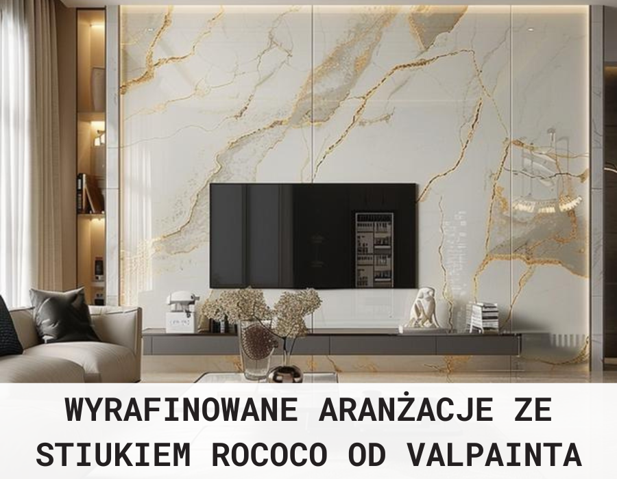 stiuk z złotymi żyłami